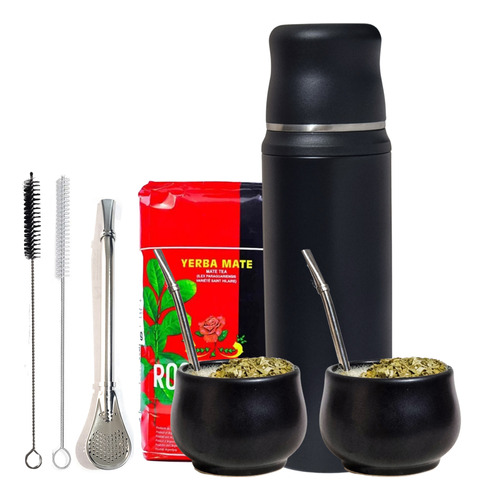 Kit Materos Argentinos Yerba Mate, Te, Tisanas 2 Materos