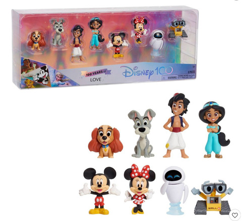 Love Figuras Disney 100 Aladin Mickey 