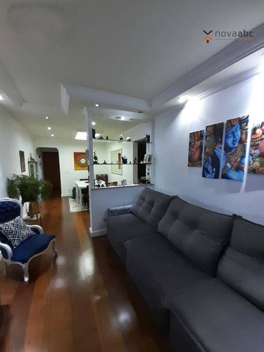 Apartamento Com 3 Dormitórios À Venda, 109 M² Por R$ 635.000 - Vila Gilda - Santo André/sp - Ap1059