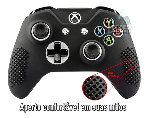 Capa Silicone Controle Xbox One S E X Capinha