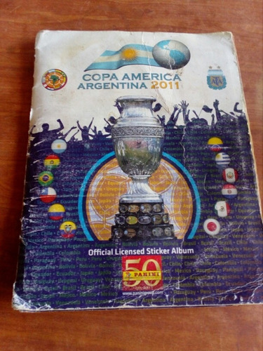 Album De Figuritas Copa America Futbol Argentina 2011 Lleno!