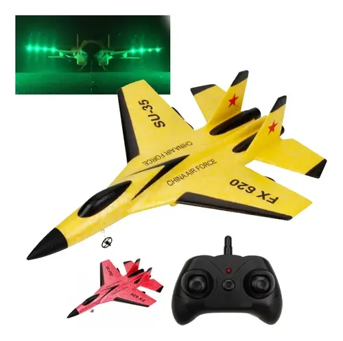 Avión De Control Remoto De 2 Canales 2 Baterías Rojas | Cuotas sin interés Avión De Control Remoto De 2 Canales 2 Baterías Rojas | Cuotas sin interés