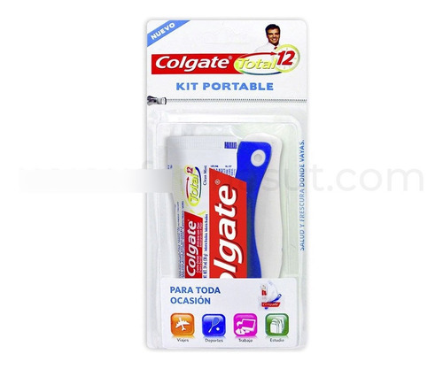 Colgate Kit Dental Portable Cepillo Y Pasta De Dientes