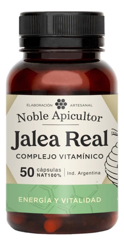 Jalea Real Noble Apicultor Complejo Vitamínico 50 Cap