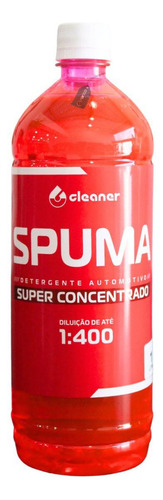 Shampoo Automotivo Neutro Spuma Concentrado 1l - Cleaner