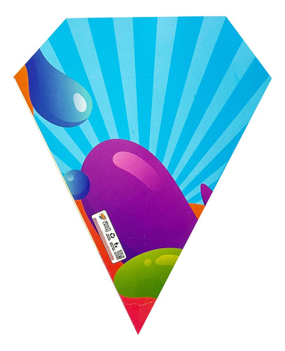 Embalagem Cone Bubble Waffle, Crepe, Wrap - 100 Unidades