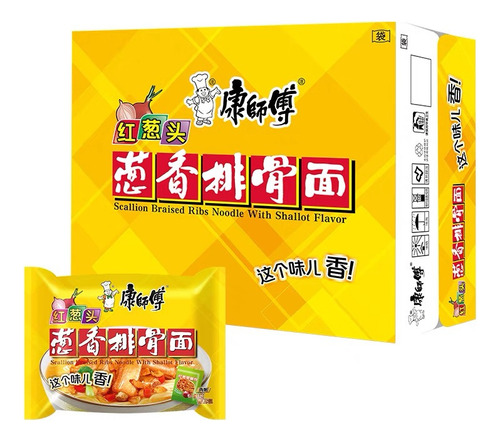 Fideo Ramen Sopa Instantánea Sabores Bolsa 100g 24 Uds/caja 