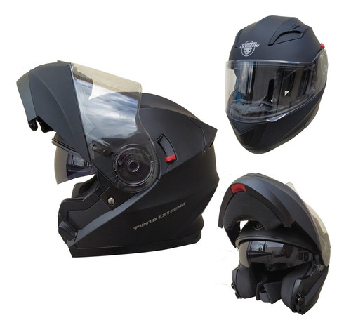 Casco Para Moto Abatible Certificado Ece Xr650 Punto Extremo