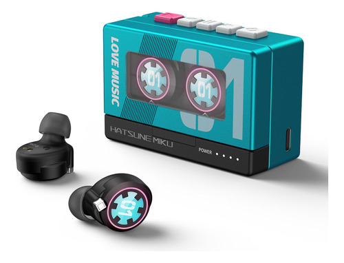 Audífonos Inalámbricos Bluetooth Hatsune Miku Hifi