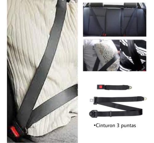 Cinturones De Seguridad Carro De 3 Puntos  Wh39007