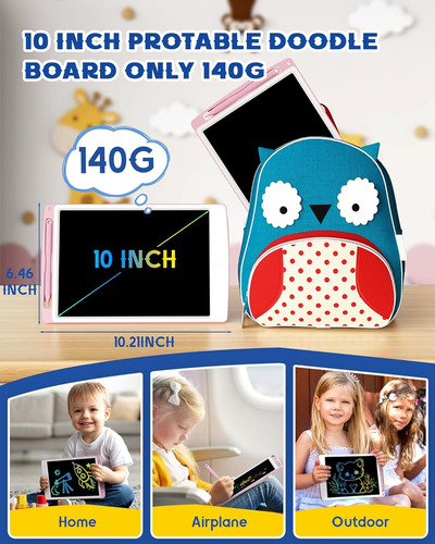 Tableta De Escritura Lcd Bravokids Para Juguetes Infantiles,