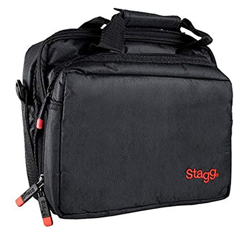 Bolsa De Microfono Stagg Mib-100 Con Forro De Terciopelo Gr