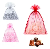 Comprar 100 Saquinho Organza Lembrancinha Festa Saco Organza 10x15