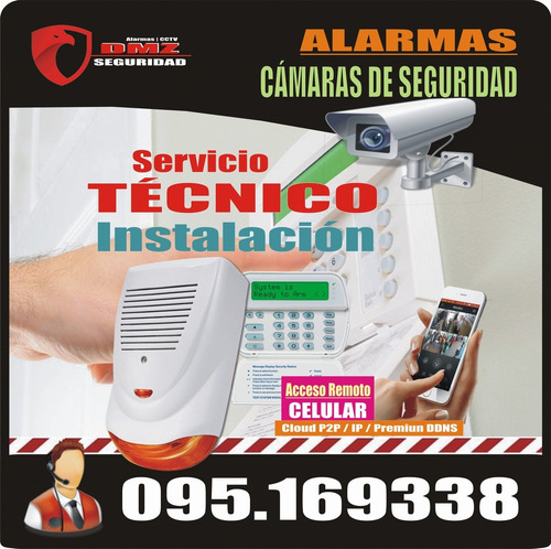 Tecnico Alarmas Camaras Seguridad Instalacion Service A Dom