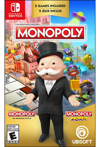 Monopoly And Monopoly Madness - Switch - Mídia Física
