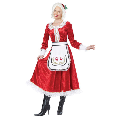 Disfraz De Mrs. Claus Para Mujer Talla: Xxl Halloween