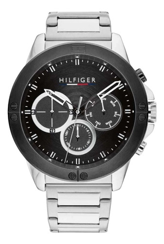 Reloj Tommy Hilfiger Harley 1791890 Acerado Hombre Elegante