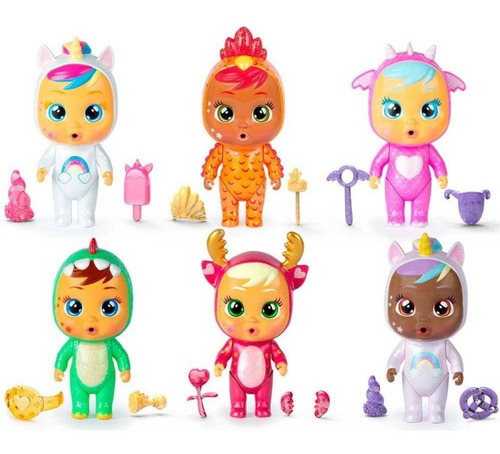 Bebe Lloron Fantasy Lagrimas Magicas De Color Y Accesorios