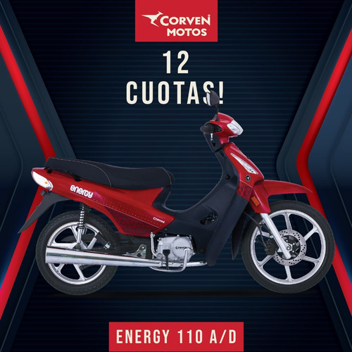 Imagen 1 de 15 de Corven Energy 110 Ad 12 Cuotas - Unicomoto Canning