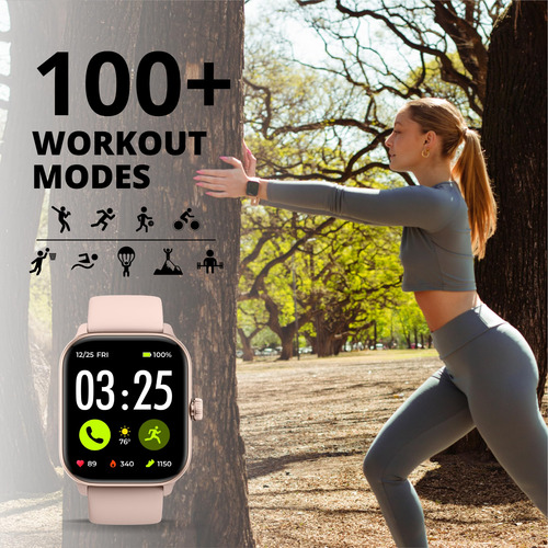 Reloj Inteligente Spade Co Health Smartwatch 4 Ip68 Hombre M
