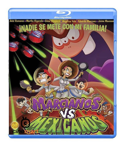 Marcianos Vs Mexicanos Pelicula Bluray