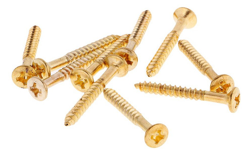 10x Strap Pin Para Guitarra / Ukelele / Bajo Accs Con