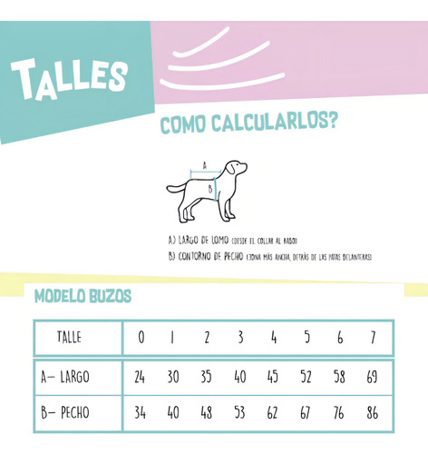 Buzo Para Perros Elecant Talle 3 | Buzo Con Cuello Para Mascotas Tricolor | Ropa Para Perros Premium |