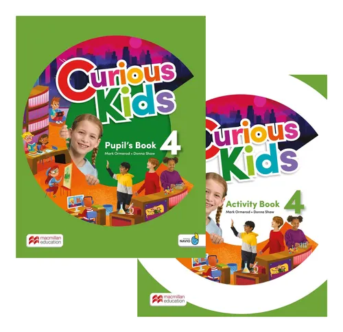 comprar Curious Kids 4 \u002F Pupil's Book + Activity Book \u002F Macmillan
