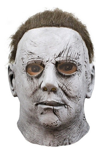 Máscara Michael Myers 2018 Latex Halloween 71358 Color Gris