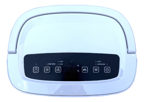 Deshumidificador Eléctrico Deshu Technology D-10 Color Blanco