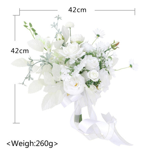 Buquê De Noiva De Casamento Flor De Mão De Noiva Com Suporte