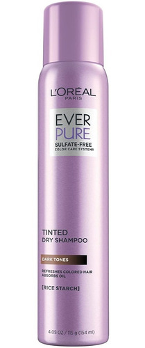L'oreal Paris Everpure Champú Seco Sin Sulfatos Cabello Oscu