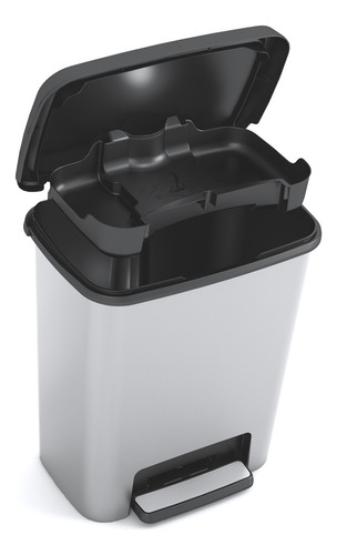 Basurero Compatta 25l Keter Gris Keter