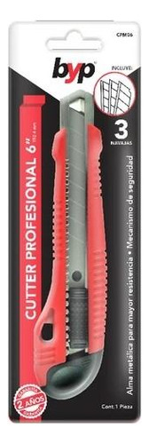 Cutter Profesional 6 Con Alma Metalica Byp