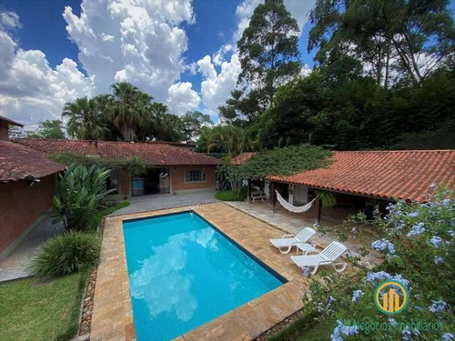 Imagem 1 de 15 de Cond. Jd Algarve. Casa De Campo Térrea. Piscina, Gourmet, Lareira E Quadra - M799
