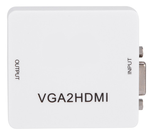 Convertidor Mini Vga A Hdmi, 1080p, Vga2/hdmi, Adaptador Par