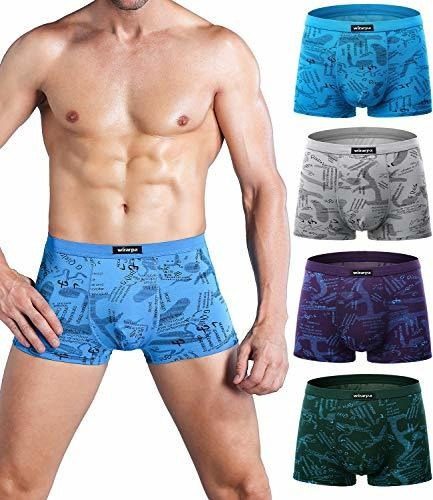 Boxers De Microfibra Transpirable Para Hombre Paq X 4