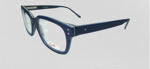 Imagen 3 de 4 de Anteojo Lente Gafa Receta Heat Tr-ava-20 C2 Azul