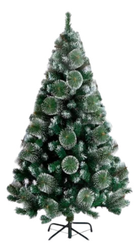 Árbol De Navidad Puntas Blancas Pino Verde 180 Cm