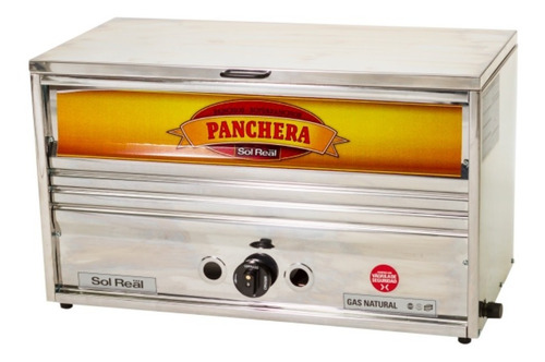 Imagen 1 de 10 de Panchera Sol Real Super Pancho 72 Cm Mediana Acero Inox 066