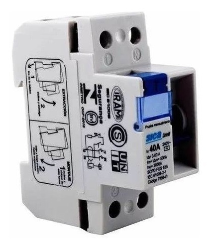 Disyuntor Diferencial Sica Bipolar 2x40 40a 30ma