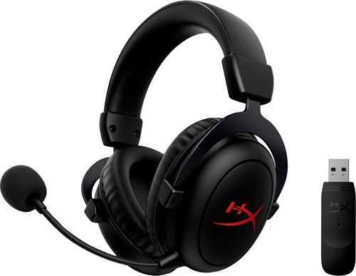 Auricular Hyperx Cloud II Core Black Wireless Pc Ps5 Ps4