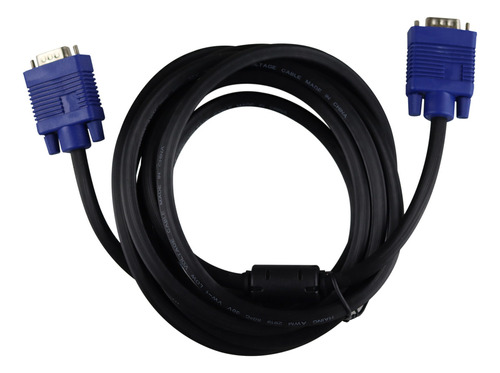 Cable Vga A Vga Con Fibra Cable Resistente 3 Metros