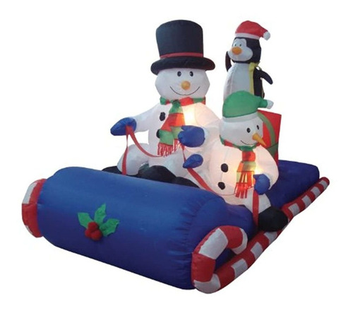 Bzb Goods 6 Pies De Largo Navidad Inflable Muñeco De Nieve M