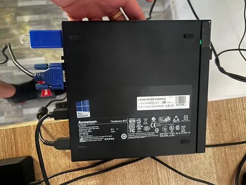 Mini Pc Cpu Lenovo M73 8gb 120gb Ssd Intel I3 Con Monitor (Usado)