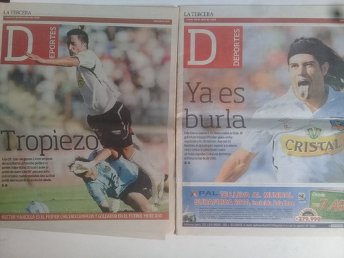 Colo-colo  2008 -2009 ,(poster)-suplemento La Tercera- ( 3 )