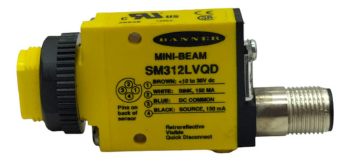 Banner Sm312lvqd Sensor