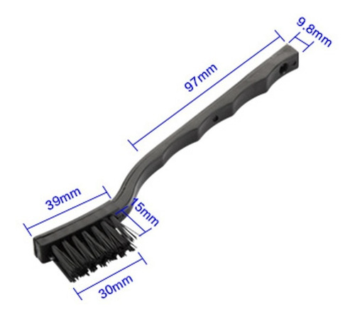 Imagen 2 de 7 de Cepillo Anti Estatico Para Limpieza Plaquetas Pc Electronica