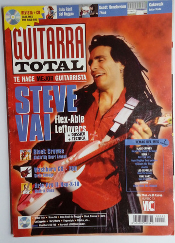 Revista Guitarra Total Número 12 Con Cd (Usado)