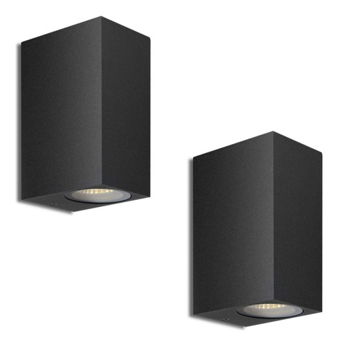 Lámpara Led Exterior Lámpara De Pared Exterior Luz Cálida